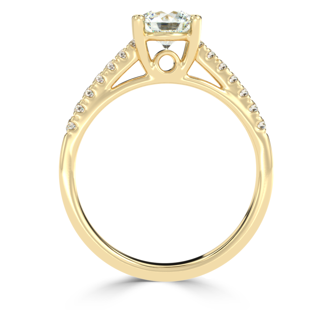 Buy 0.78Ct G VS1 Natural Diamond Ring | SolitaireKart
